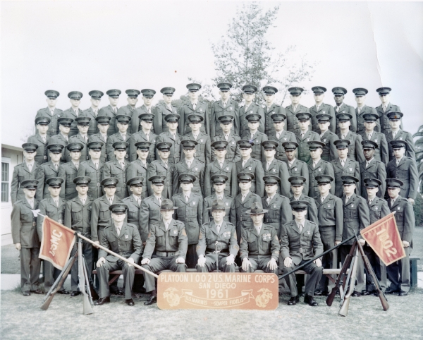 1961,MCRD San Diego,Platoon 1002