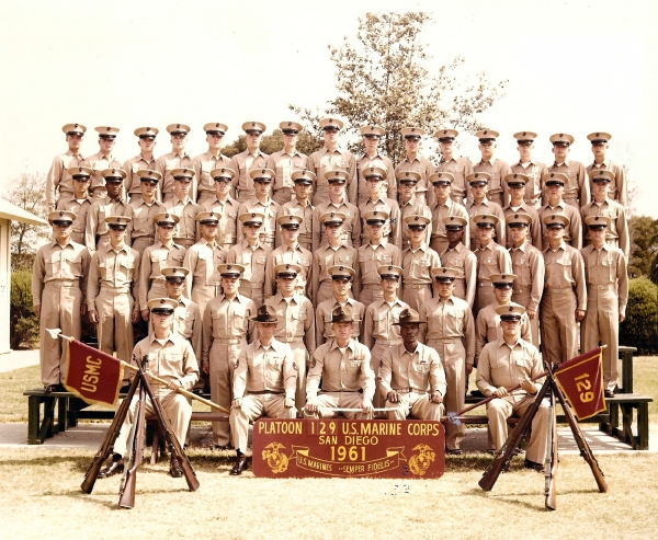 1961,MCRD San Diego,Platoon 129