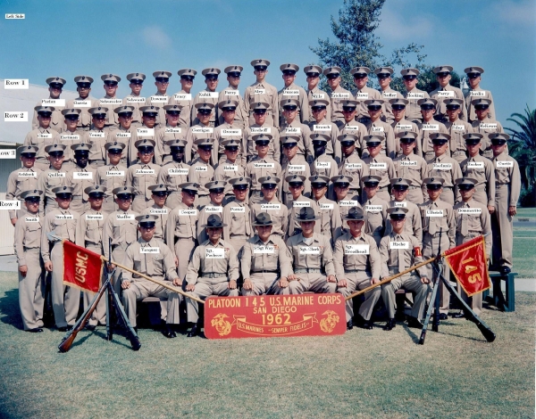 1962, MCRD San Diego, Platoon 145