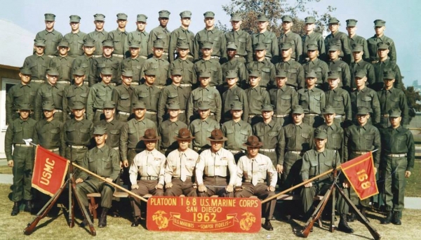 1962,MCRD San Diego,Platoon 168