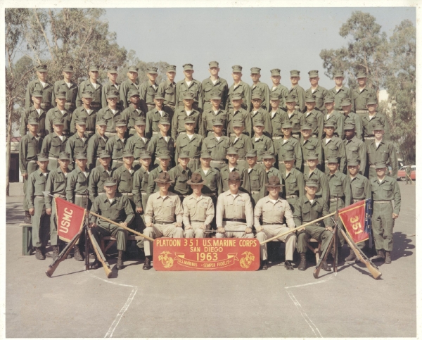 1963,MCRD San Diego,Platoon 351