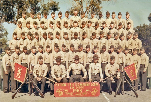 1963,MCRD San Diego,Platoon 164
