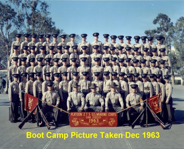 1963,MCRD San Diego,Platoon 275