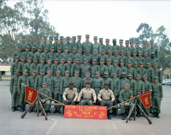 1964,MCRD San Diego,Platoon 186