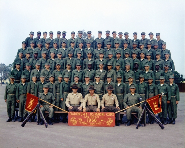 1966, MCRD San Diego, Platoon 344