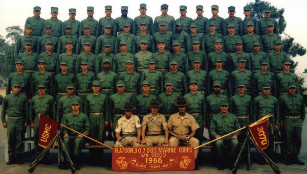 1966,MCRD San Diego,Platoon 3070