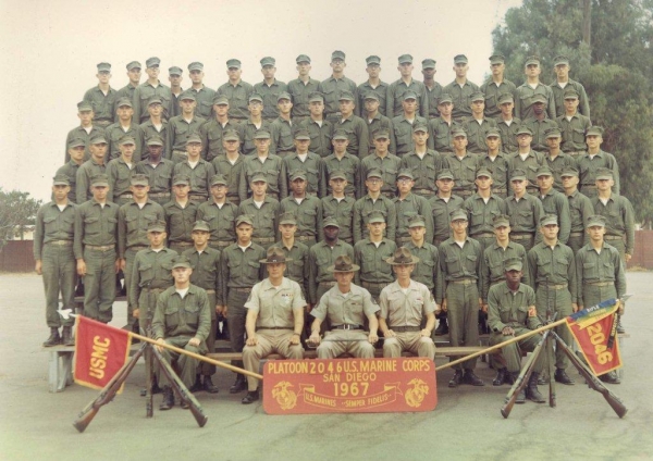 1967,MCRD San Diego,Platoon 2046