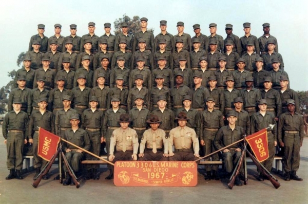 1967,MCRD San Diego,Platoon 3306