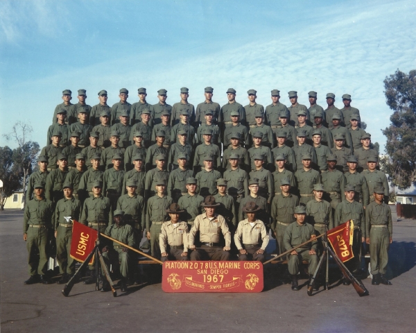 1967,MCRD San Diego,Platoon 2078