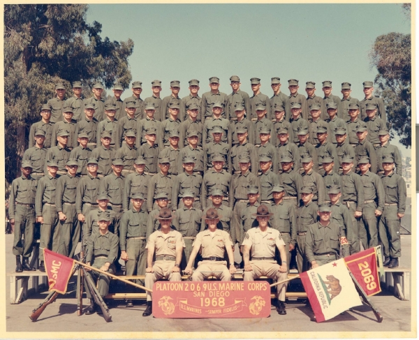 1968,MCRD San Diego,Platoon 2069