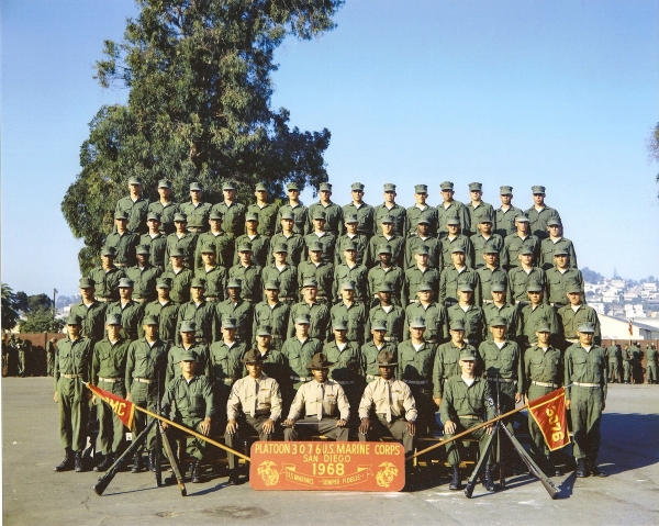1968,MCRD San Diego,Platoon 3076