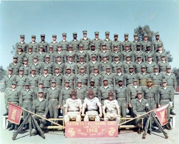 1968,MCRD San Diego,Platoon 3018