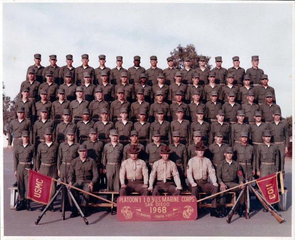 1968,MCRD San Diego,Platoon 1103