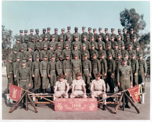 1968,MCRD San Diego,Platoon 180