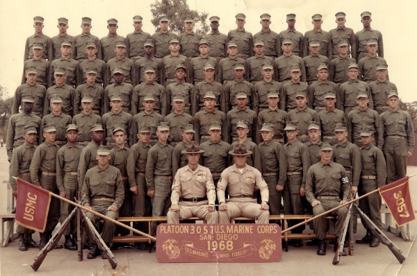 1968,MCRD San Diego,Platoon 3057