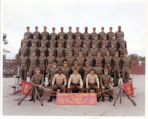 1969, MCRD San Diego, Platoon 1212