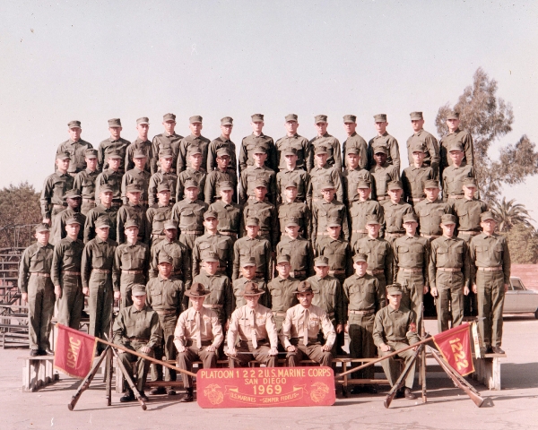 1969,MCRD San Diego,Platoon 1222
