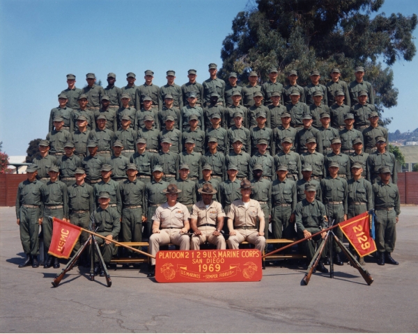 1969,MCRD San Diego,Platoon 2129