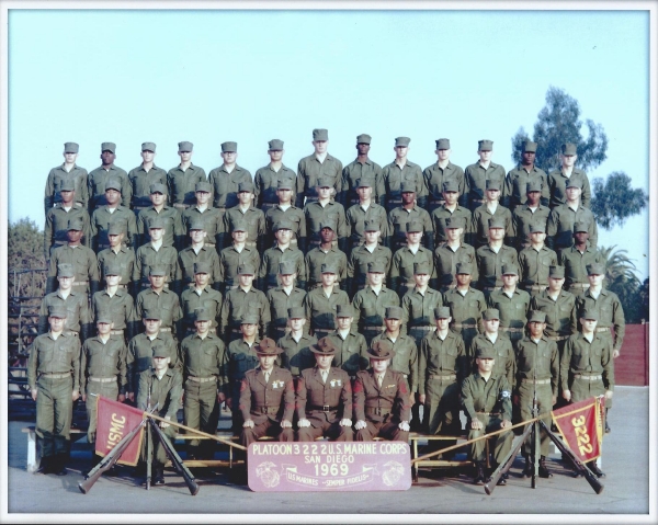 1969,MCRD San Diego,Platoon 3222