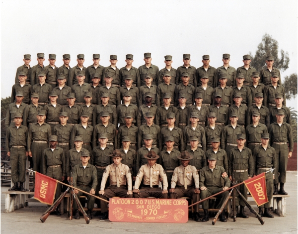 1970,MCRD San Diego,Platoon 2007