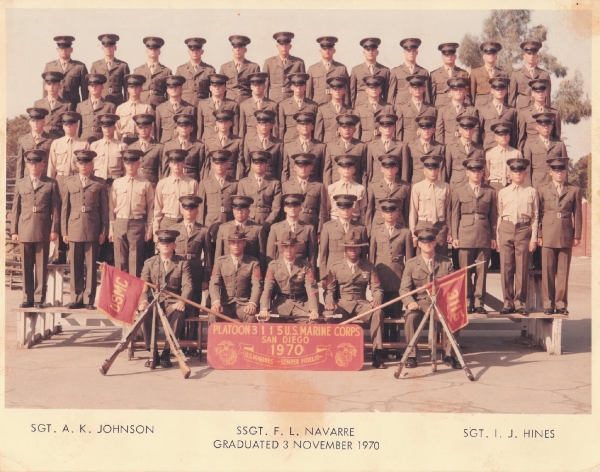 1970,MCRD San Diego,Platoon 3115