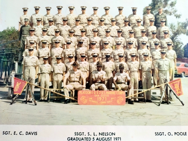 1971, MCRD San Diego, Platoon 1052 