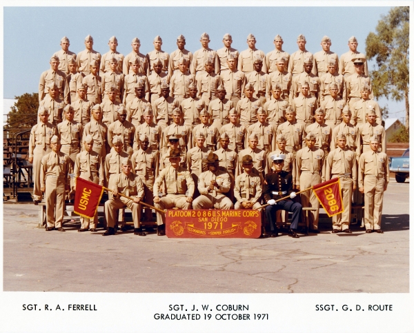 1971,MCRD San Diego,Platoon 2086