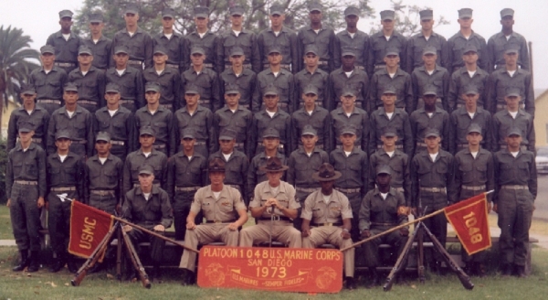 1973,MCRD San Diego,Platoon 1048
