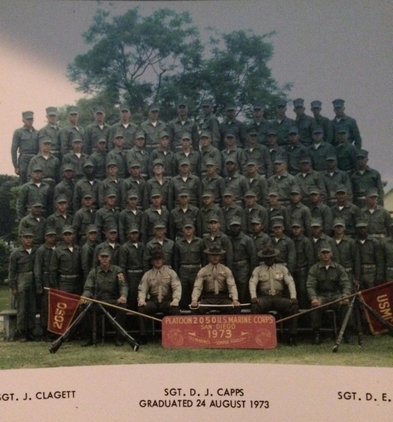 1973,MCRD San Diego,Platoon 2050