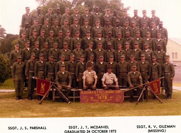 1973,MCRD San Diego,Platoon 2075