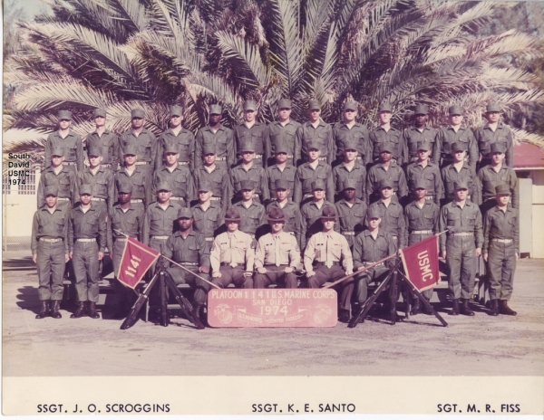 1974,MCRD San Diego,Platoon 1141