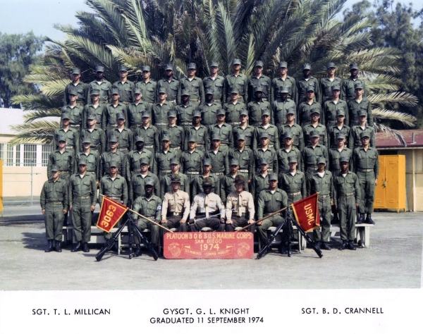 1974,MCRD San Diego,Platoon 3063