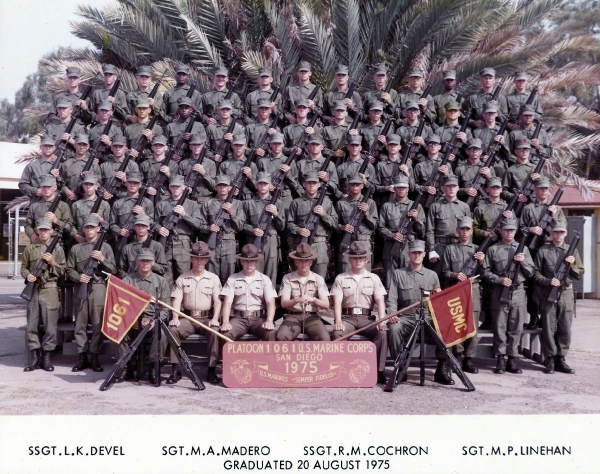 1975, MCRD San Diego, Platoon 1061