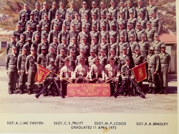 1975,MCRD San Diego,Platoon 1012