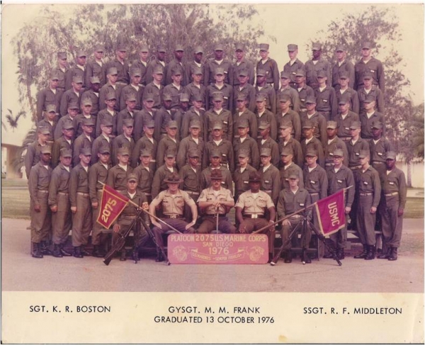 1976,MCRD San Diego,Platoon 2075