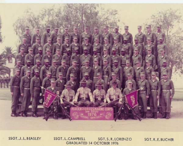 1976,MCRD San Diego,Platoon 2080