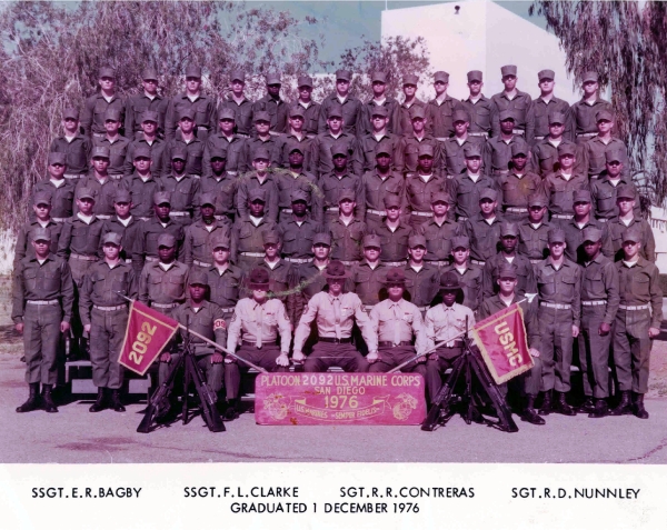 1976,MCRD San Diego,Platoon 2092