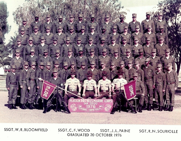 1976,MCRD San Diego,Platoon 3076