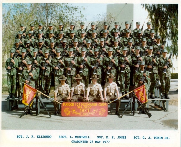 1977,MCRD San Diego,Platoon 1019
