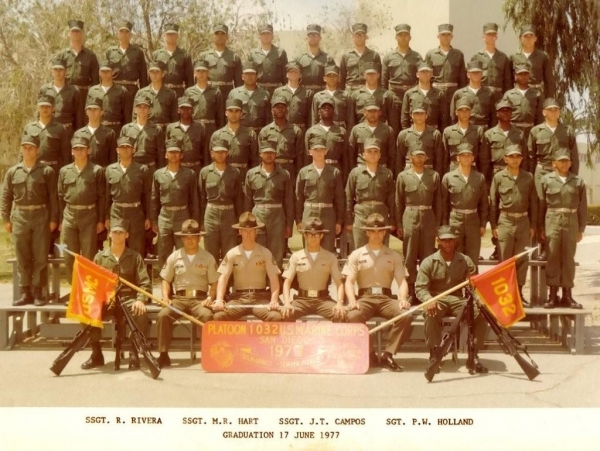 1977,MCRD San Diego,Platoon 1032