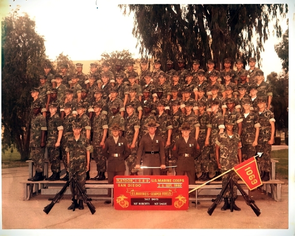 1980, MCRD San Diego,Platoon 1069