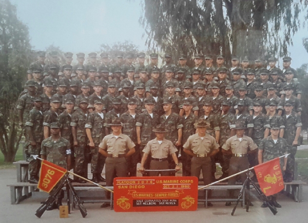 1980,MCRD San Diego,Platoon 3076