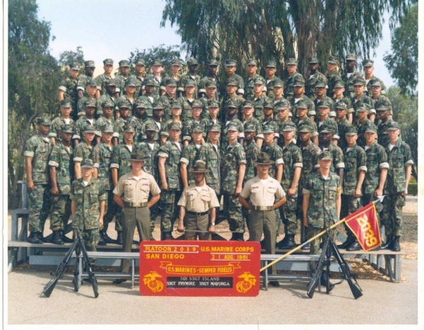 1981,MCRD San Diego,Platoon 2039