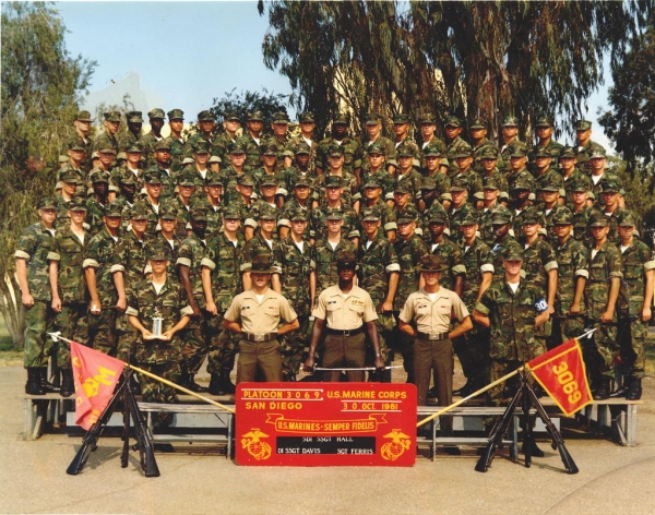1981,MCRD San Diego,Platoon 3069