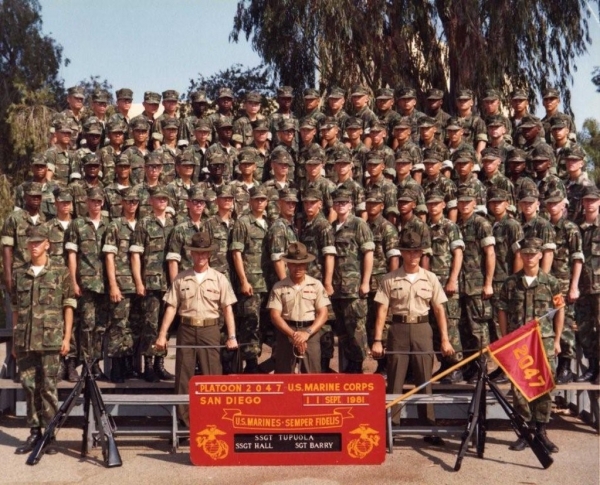 1981,MCRD San Diego,Platoon 2047