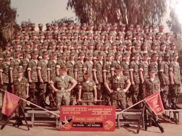 1981,MCRD San Diego,Platoon 1048