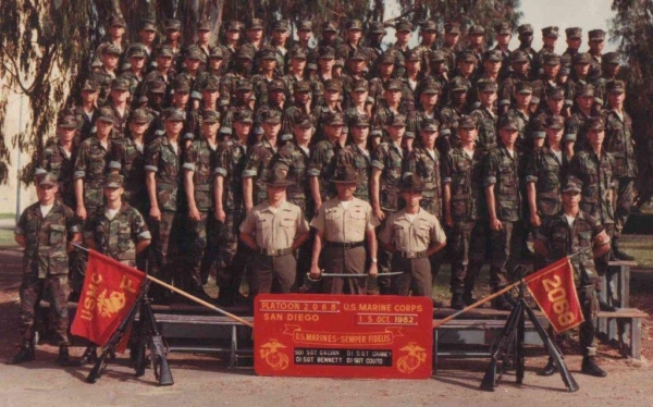1982,MCRD San Diego,Platoon 2068