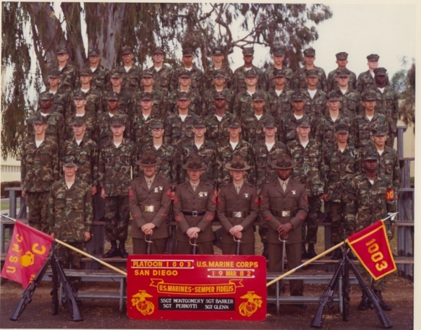 1982,MCRD San Diego,Platoon 1003