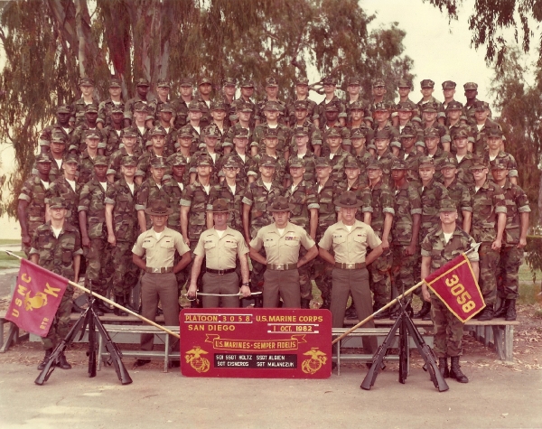 1982,MCRD San Diego,Platoon 3058