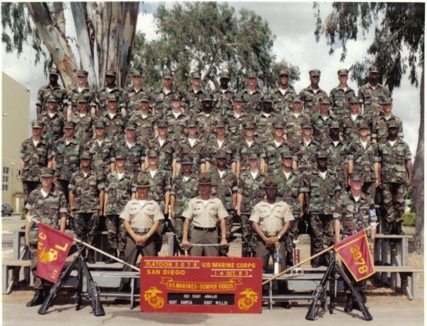 1983,MCRD San Diego,Platoon 3078